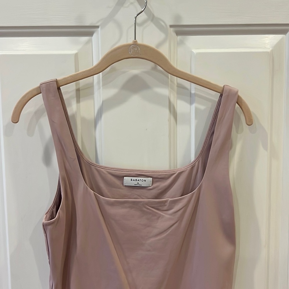 Aritzia Contour Squareneck Tank Bodysuit